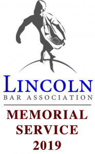 Lincoln Bar Association (LBA) Memorial Service 2019